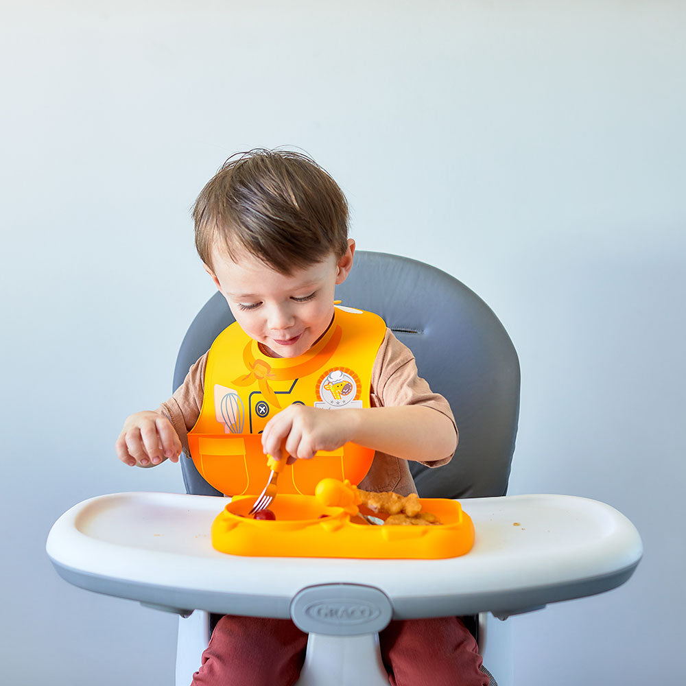 Marcus N Marcus  Creativplate With Suction Little Chef  Lola Marcus & Marcus Yallatoys