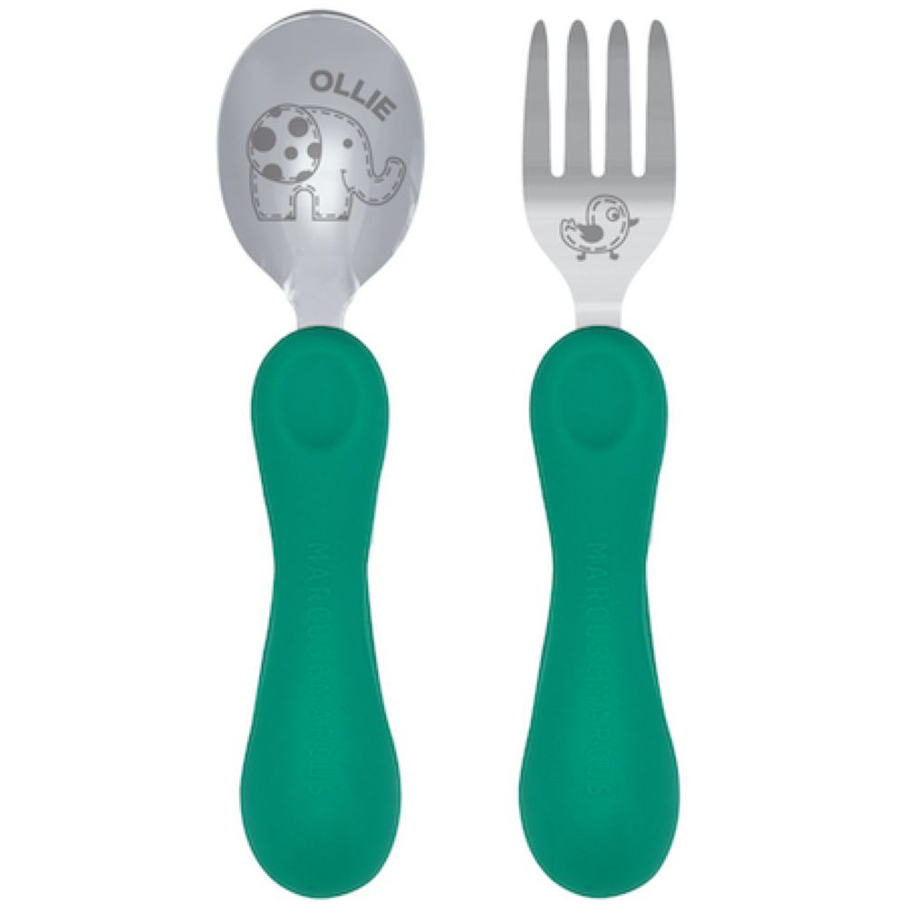 Marcus N Marcus  Easy Grip Fork & Spoon Set Ollie Marcus & Marcus Yallatoys
