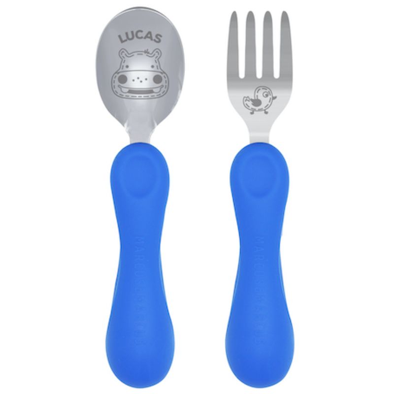 Marcus N Marcus  Easy Grip  Fork & Spoon Set Lucas Marcus & Marcus Yallatoys