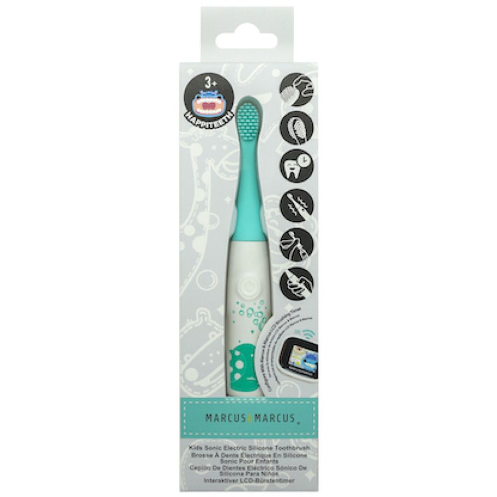 Marcus & Marcus Kids Sonic Silicone Toothbrush - Ollie Marcus & Marcus Yallatoys