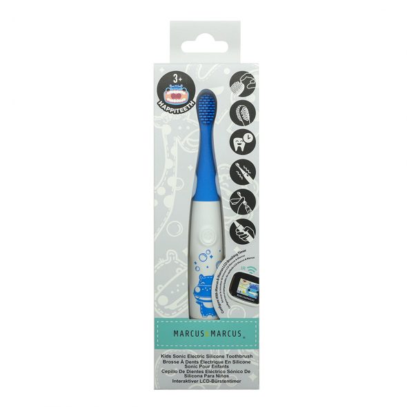 Marcus & Marcus Kids Sonic Silicone Toothbrush - Lucas Marcus & Marcus Yallatoys