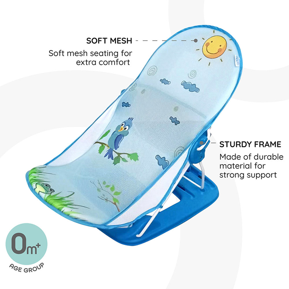Buy Moon Shower Me Baby Seat & Bather Blue | Yallatoys.com