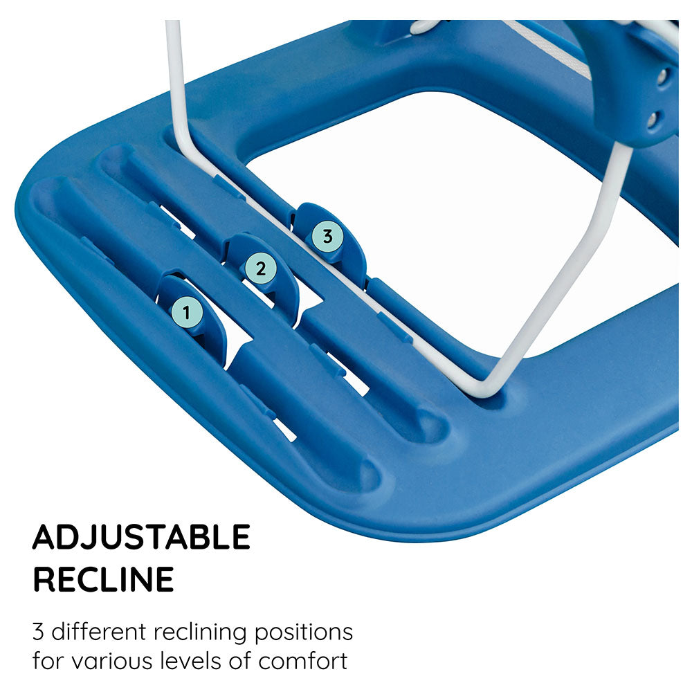 Buy Moon Shower Me Baby Seat & Bather Blue | Yallatoys.com