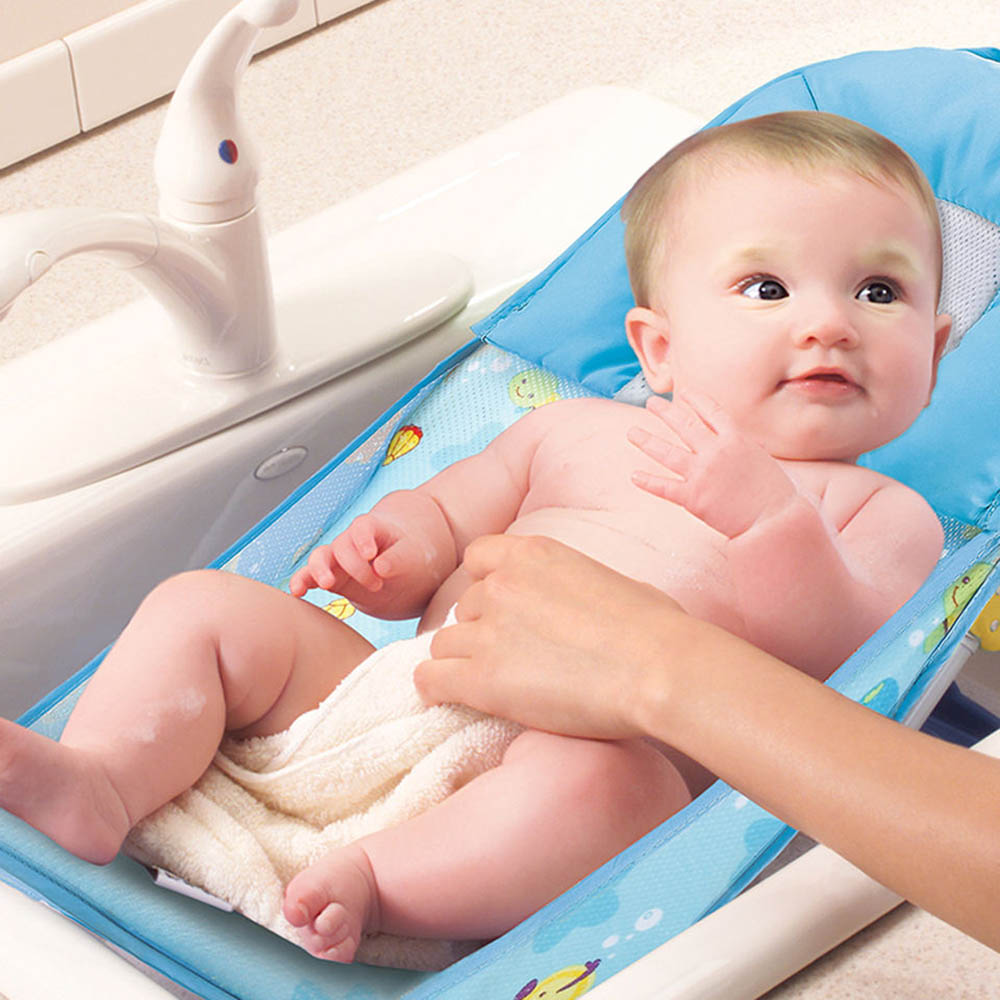 Buy Moon Shower Me Baby Seat & Bather Blue | Yallatoys.com