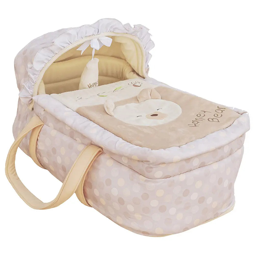Moon Moses Basket Honey Bear Moon Yallatoys