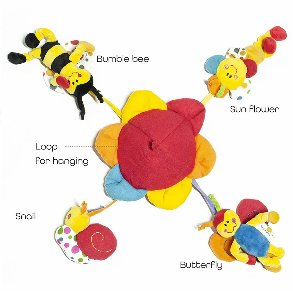 Moon Musical Mobile  Child Sleeping Aids  Crib Hanging Toys For Newborn Baby  Baby Crib Mobile 360 Degrees Rotating  Soft Toy Om+ Moon