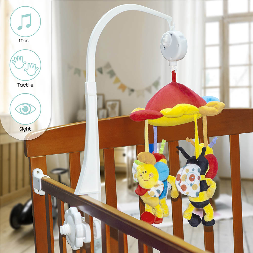 Buy Moon Musical Mobile  Child Sleeping Aids  Crib Hanging Toys For Newborn Baby  Baby Crib Mobile 360 Degrees Rotating  Soft Toy Om+ | Yallatoys.com