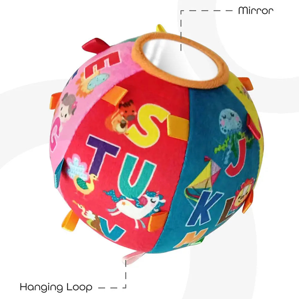 Moon Soft Activity Ball Alphabets Moon Yallatoys