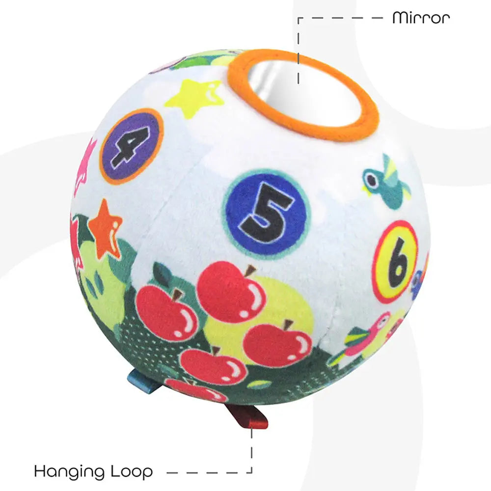 Moon Soft Activity Ball Numbers Moon Yallatoys