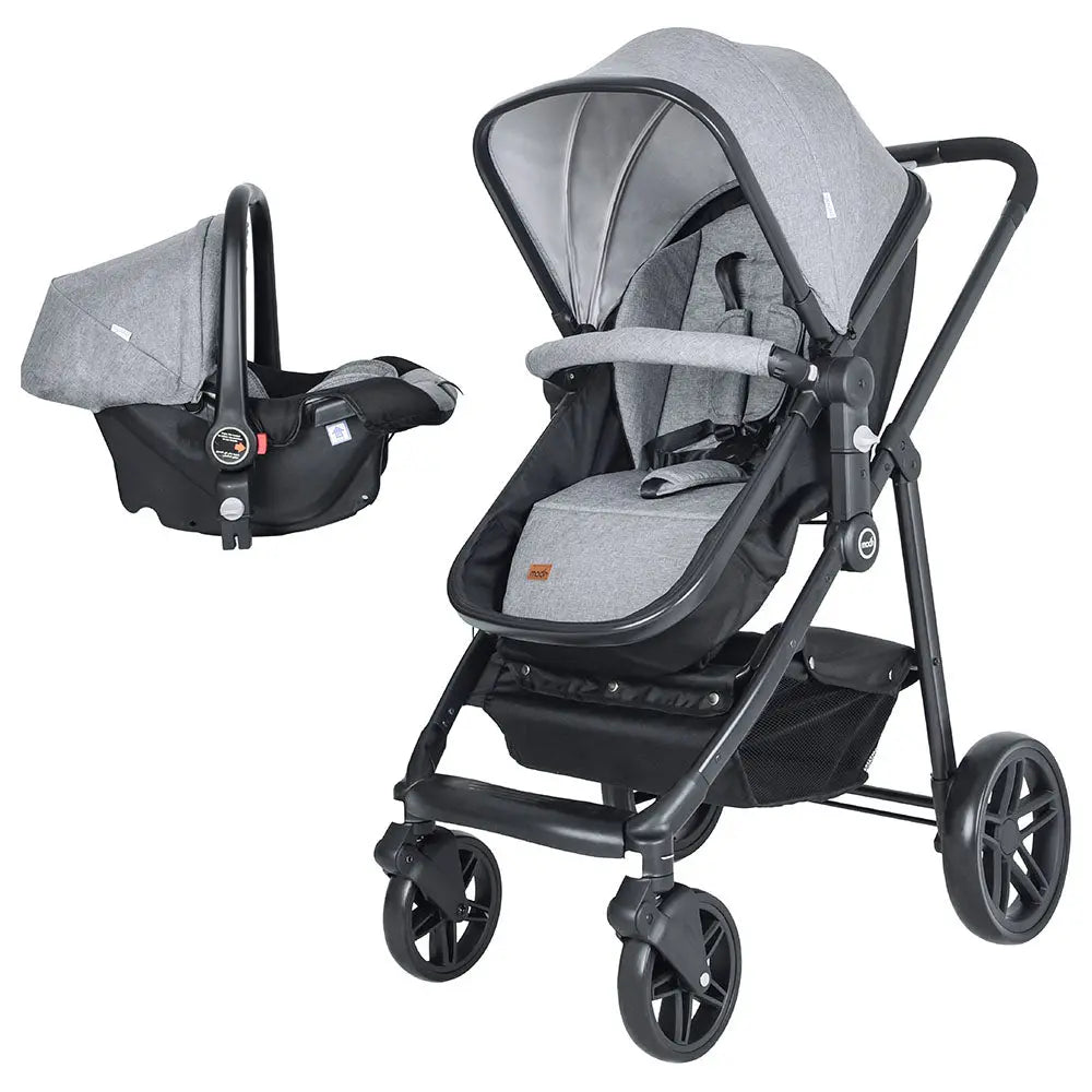 Moon Tres 3 In 1 Travel System Light Grey Moon Yallatoys