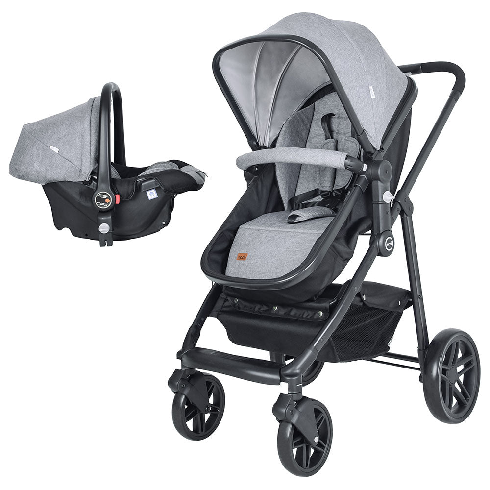 Buy Moon Tres 3 In 1 Travel System Light Grey | Yallatoys.com