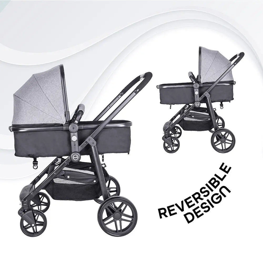 Moon Tres 3 In 1 Travel System Light Grey Moon Yallatoys