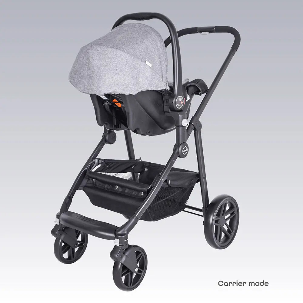 Moon Tres 3 In 1 Travel System Light Grey Moon Yallatoys