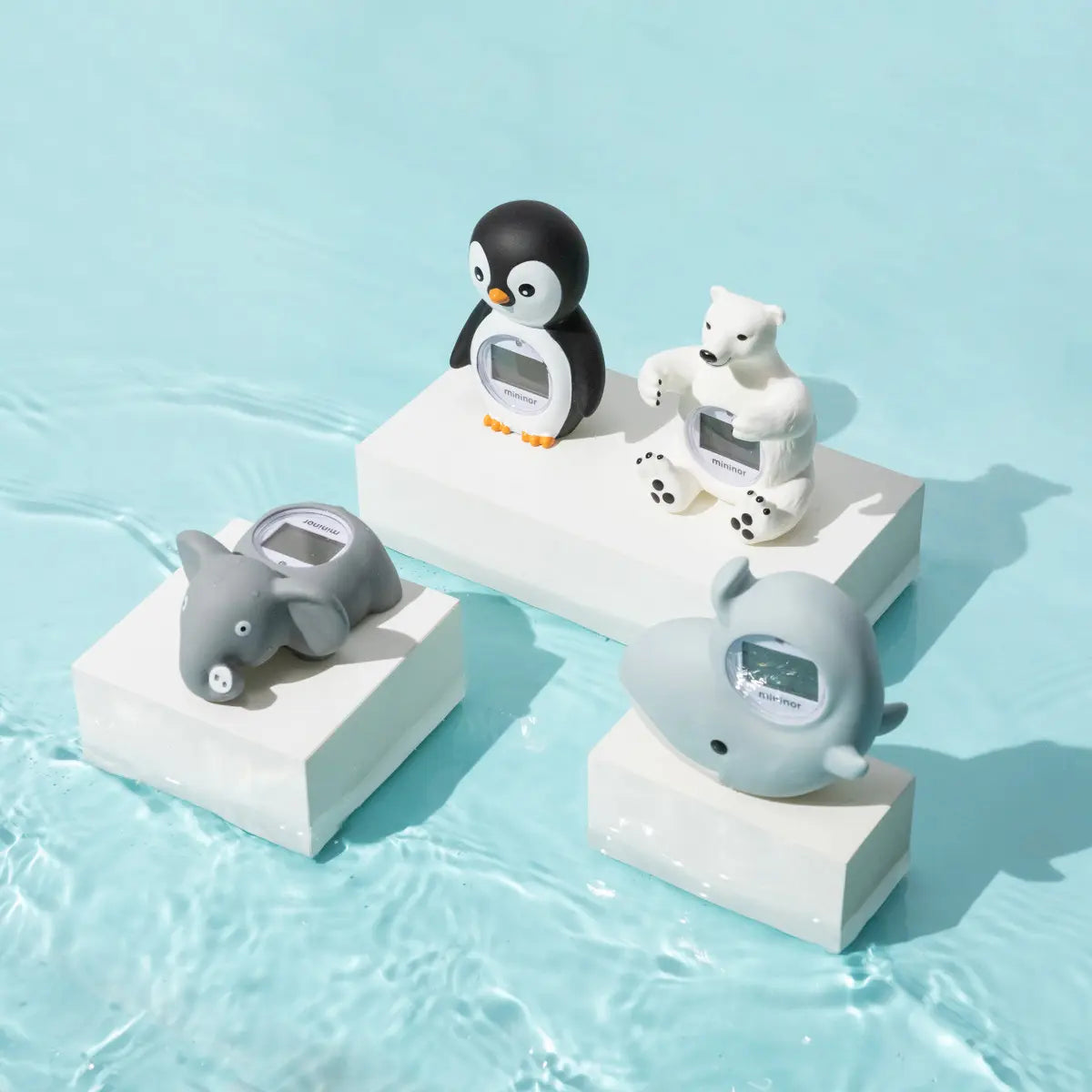 Mininor Bath Thermometer Penguin Mininor Yallatoys