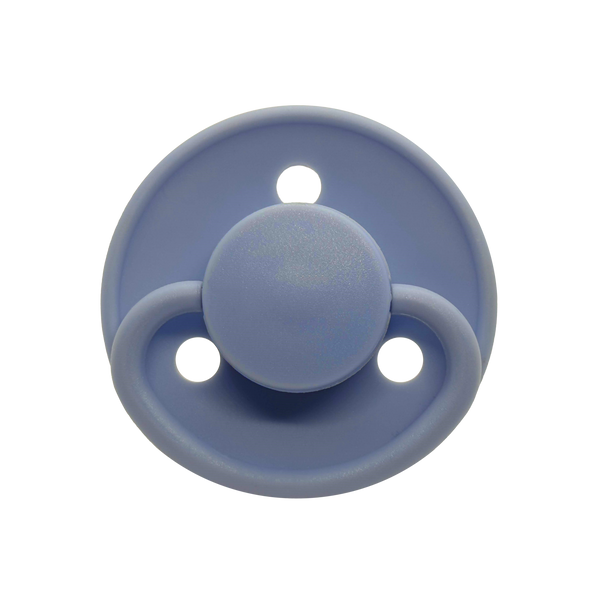Mininor  Round Pacifier Silicone 0m Nordic Sky Blue 2pcs Mininor Yallatoys