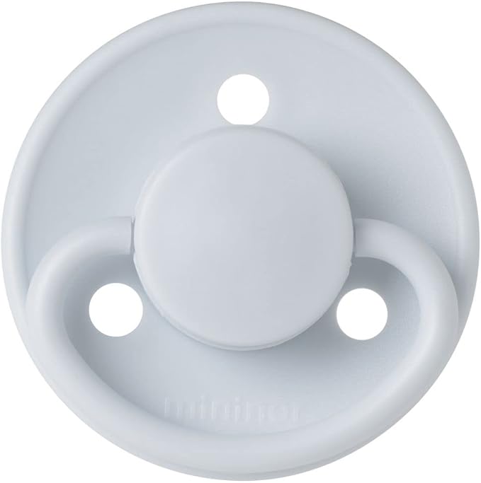 Mininor Round Pacifier Silicone 0m Icicle Mininor Yallatoys