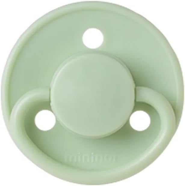 Mininor Round Pacifier Silicone 0m Gooseberry Mininor Yallatoys