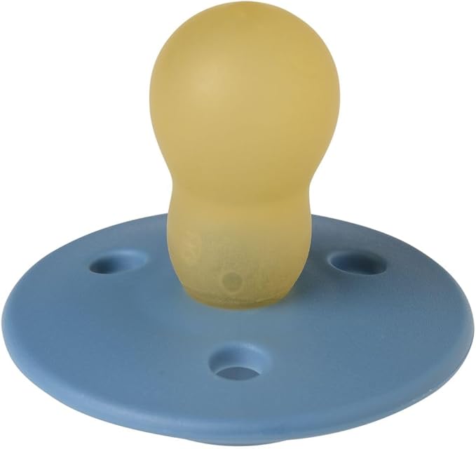 Mininor Round Pacifier Silicone 6m Blue Whale Mininor Yallatoys