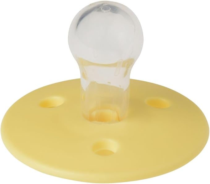 Mininor Round Pacifier Silicone 6m Duckling Mininor Yallatoys