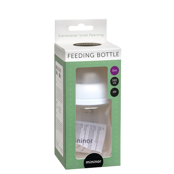 Mininor Pp Feeding Bottle 160ml 0m Mininor Yallatoys