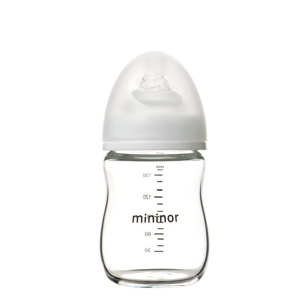 Mininor Glass Bottle 160ml 0m Mininor Yallatoys