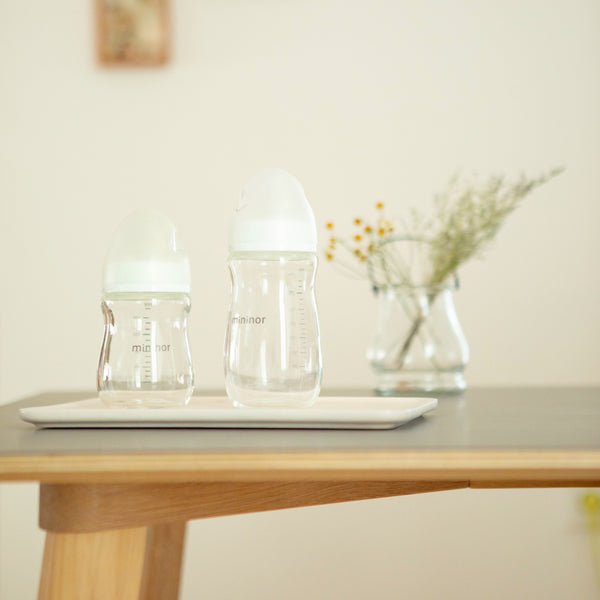 Mininor Glass Bottle 160ml 0m Mininor Yallatoys
