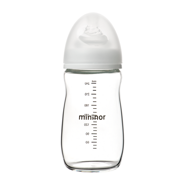 Mininor Glass Bottle 240ml 3m Mininor Yallatoys