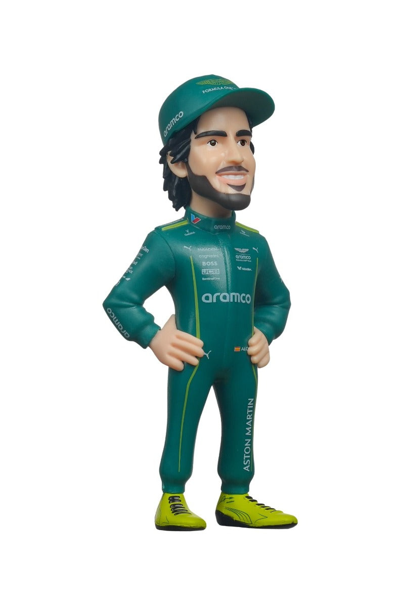 Buy Minix F1 Aston Martin Fernando Alonso Figure | Yallatoys.com