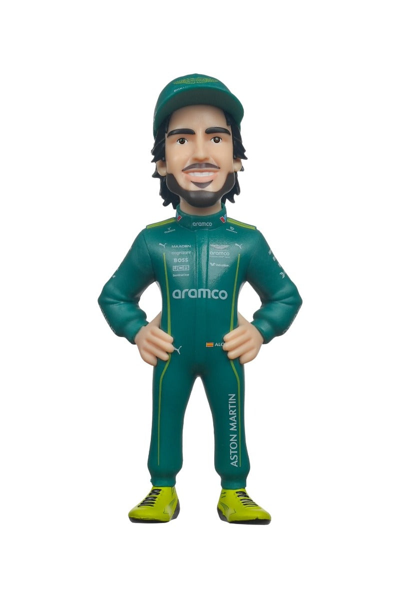 Buy Minix F1 Aston Martin Fernando Alonso Figure | Yallatoys.com