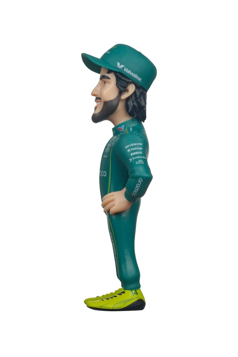 Buy Minix F1 Aston Martin Fernando Alonso Figure | Yallatoys.com