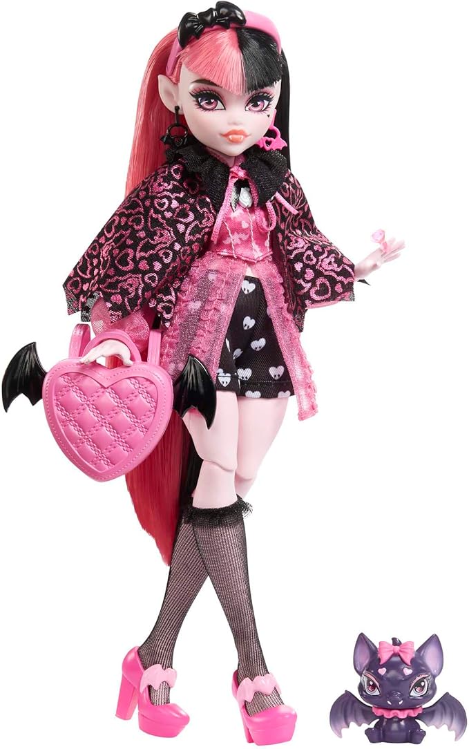 Buy Monster High Doll Draculaura With Pink And Black Hair | Yallatoys.com