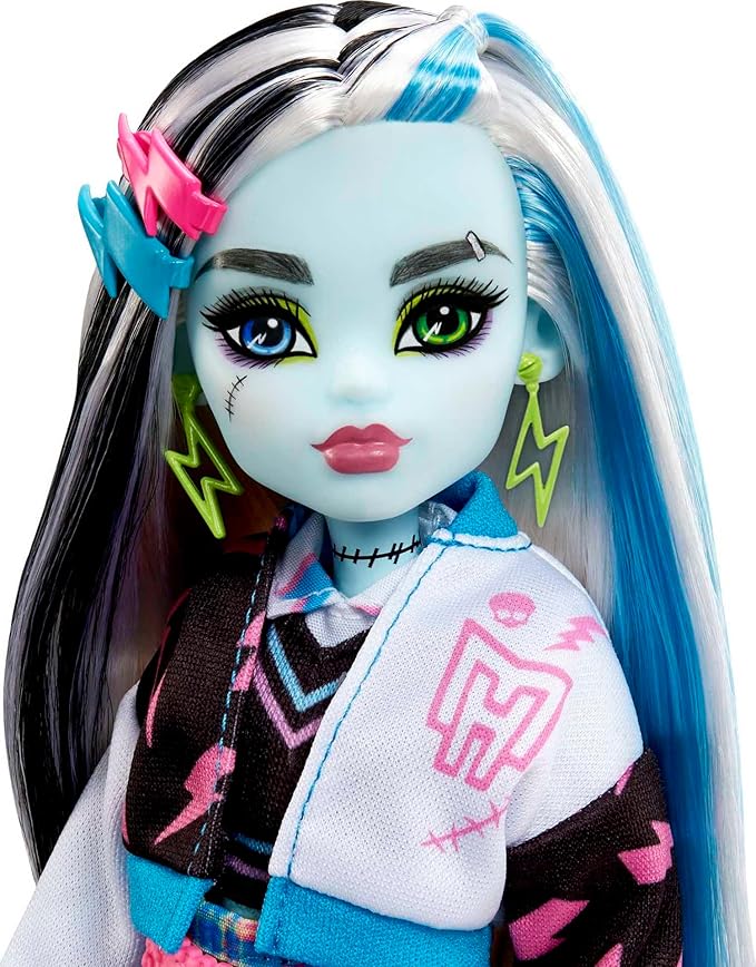 Buy Monster High Doll Frankie Stein With Blue And Black Streaked Hair | Yallatoys.com