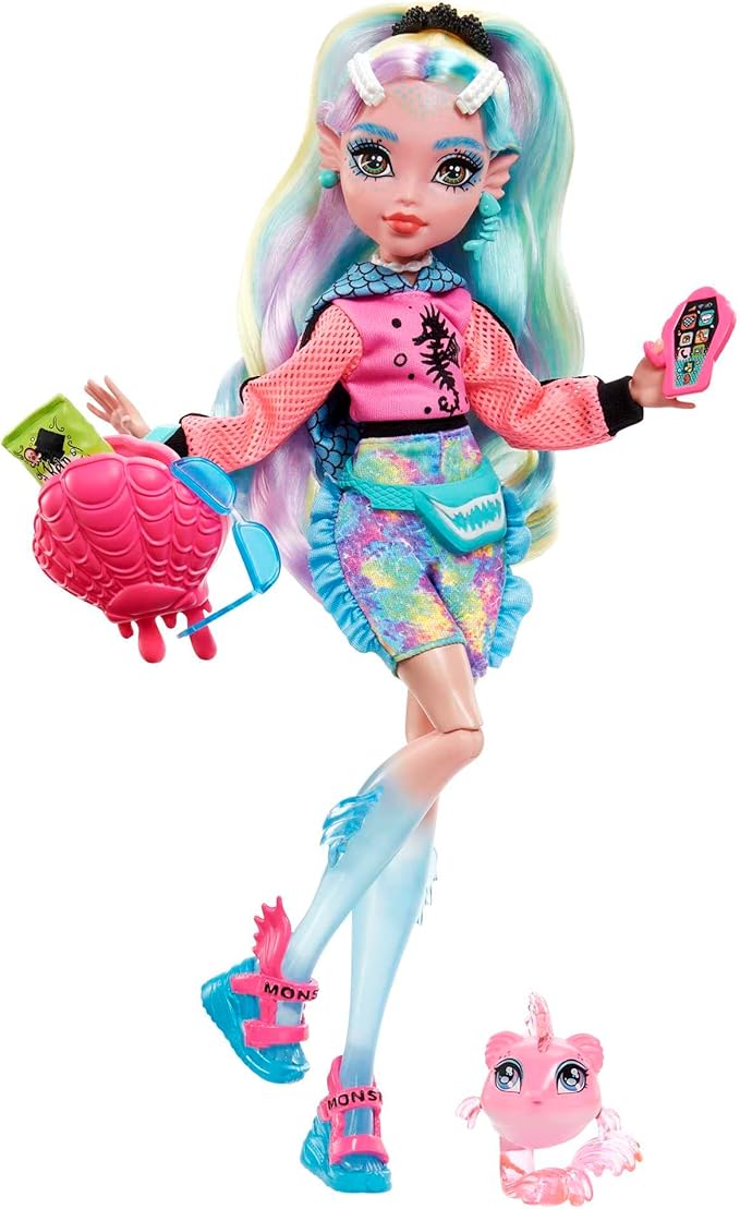 Buy Monster High Doll Lagoona Blue With Colorful Streaked Hair | Yallatoys.com