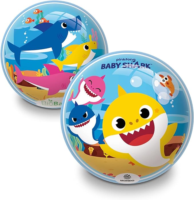 Buy Mondo PVC Bio Ball Baby Shark 2 23cm | Yallatoys.com