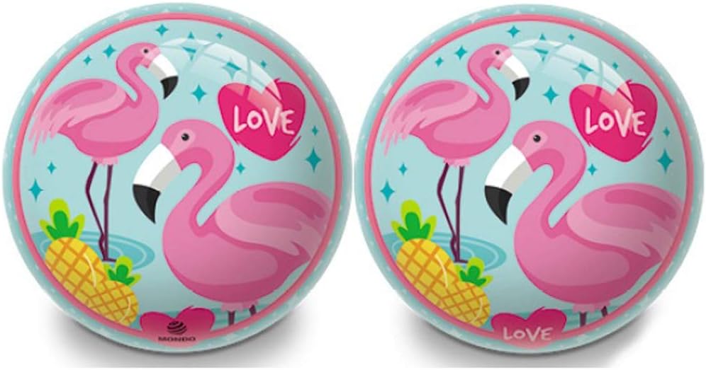 Buy Mondo PVC Bio Ball Flamingo 23cm | Yallatoys.com