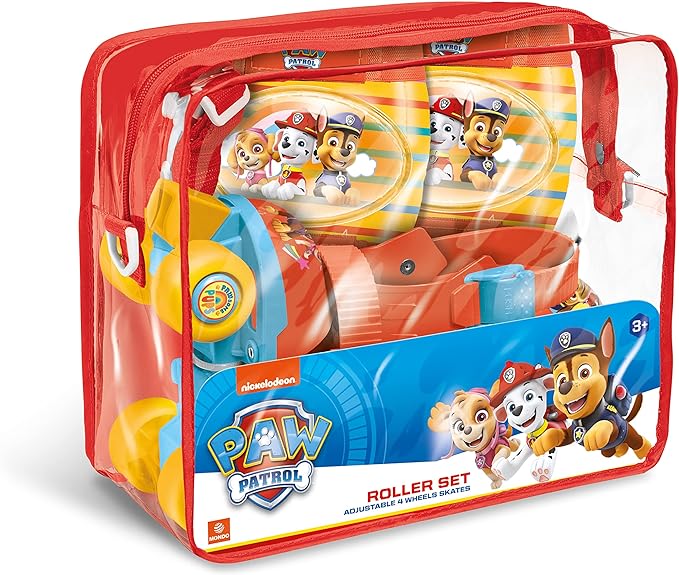 Buy Mondo Paw Patrol Roller Skates with Protection Set Size 22-29 | Yallatoys.com