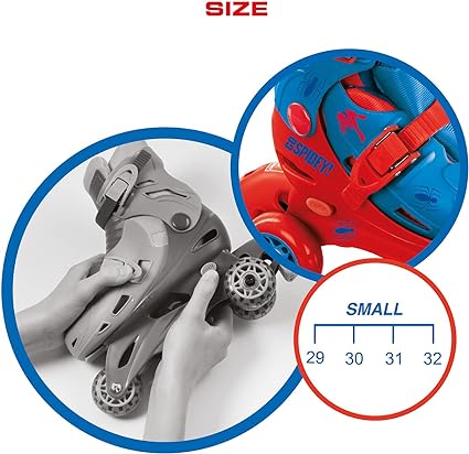 Buy Mondo Roller Tri Inline Skate Set Spiderman | Yallatoys.com