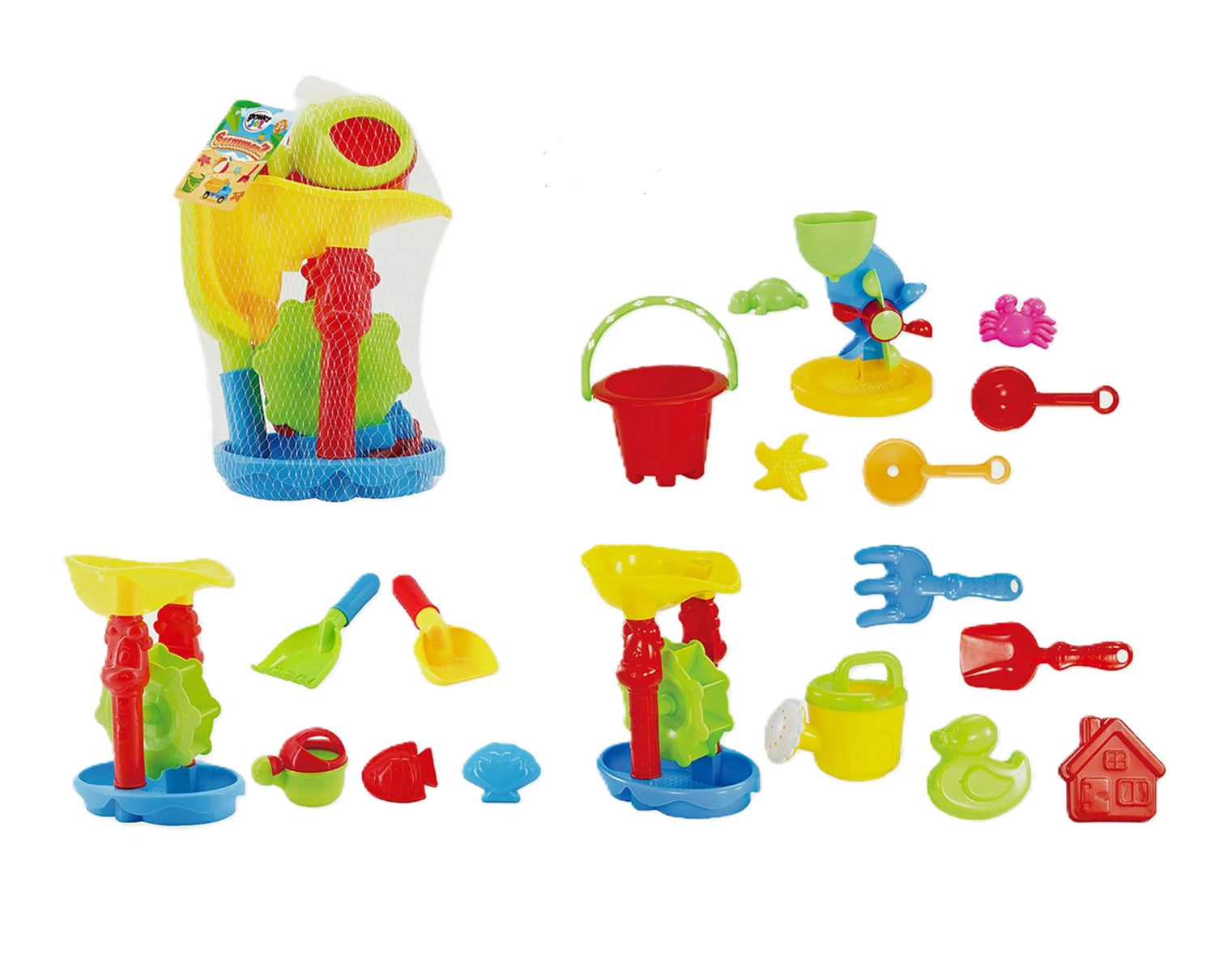 Buy Mondo Summerz Hourglass Beach Toy  6pcs (Sold Separately Subjected To Availability) | Yallatoys.com
