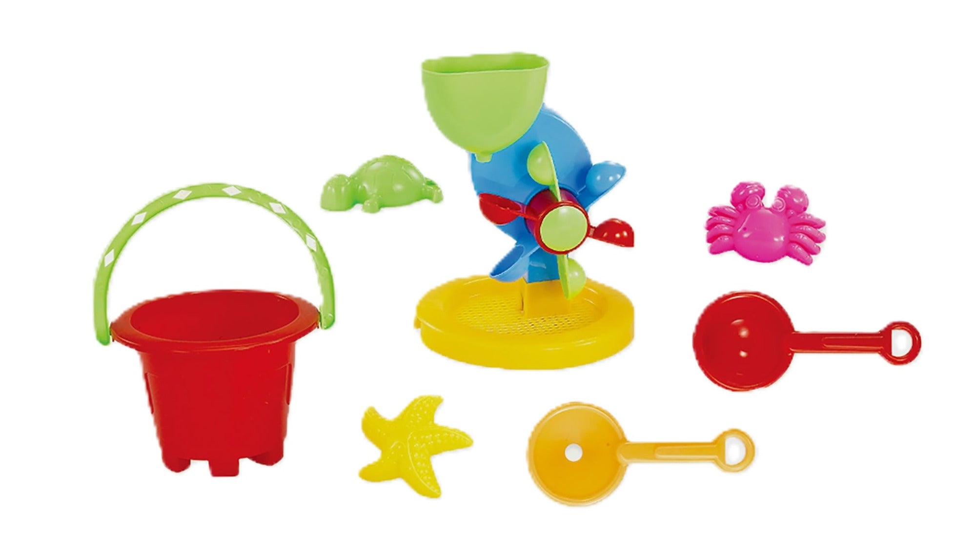 Buy Mondo Summerz Hourglass Beach Toy  6pcs (Sold Separately Subjected To Availability) | Yallatoys.com