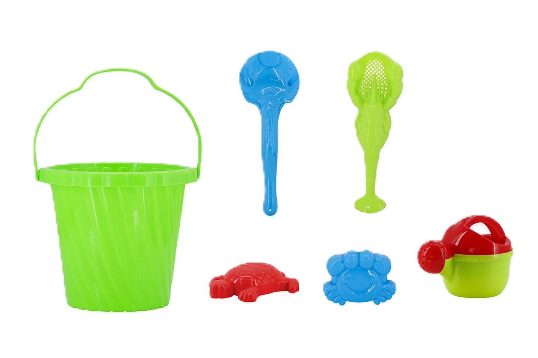 Buy Mondo Summerz Bucket Beach Toy  6pcs (Sold Separately Subjected To Availability) | Yallatoys.com
