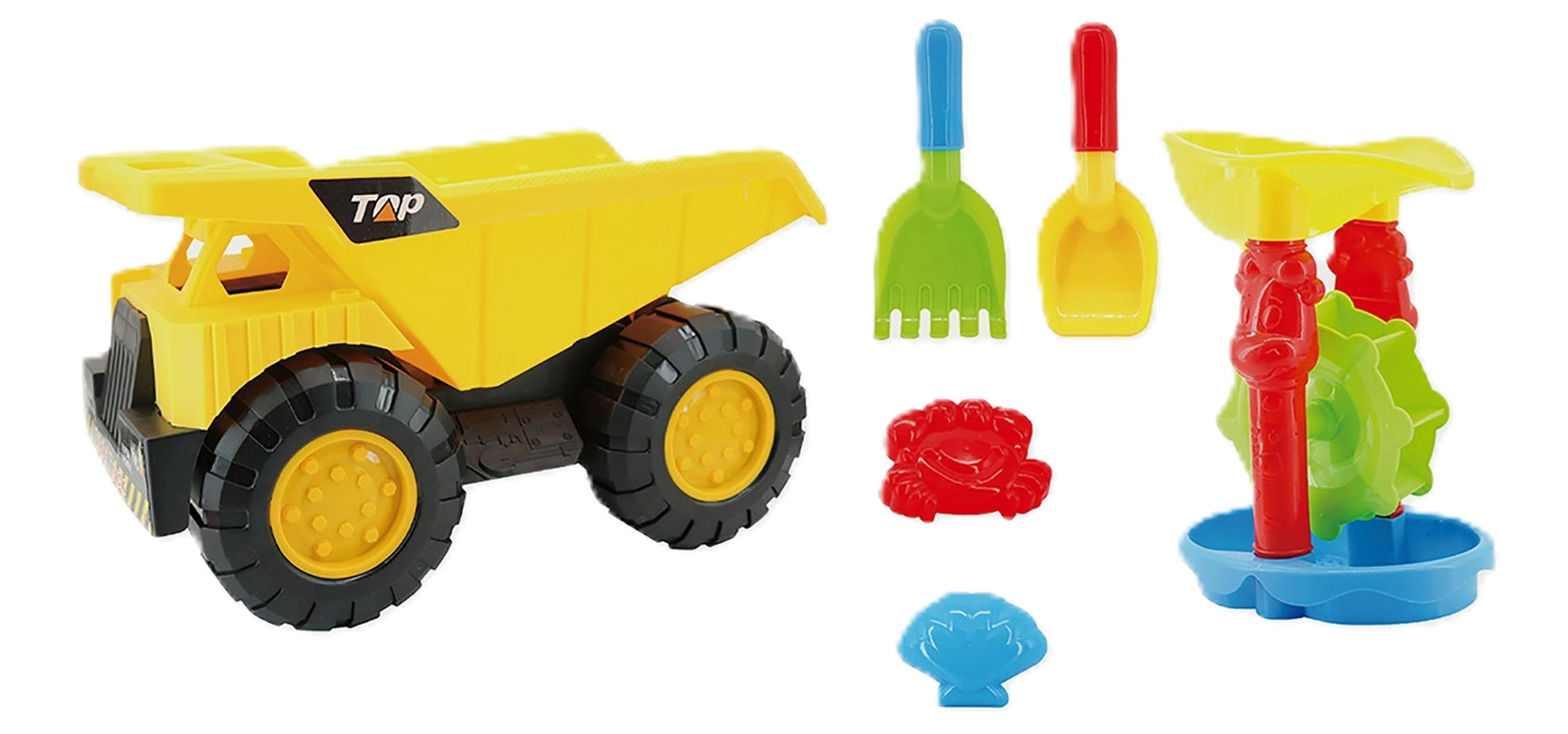 Buy Mondo Summerz Construction Truck 6pcs (Sold Separately Subjected To Availability) | Yallatoys.com