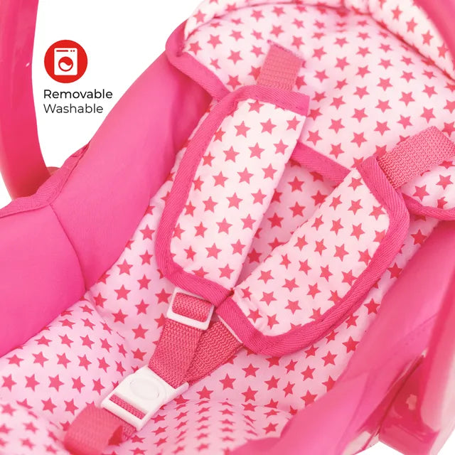 Buy Moon Doll Carrier Car Seat Pink | Yallatoys.com