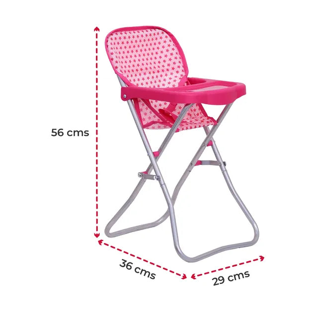Buy Moon Baby Doll Highchair Pink | Yallatoys.com