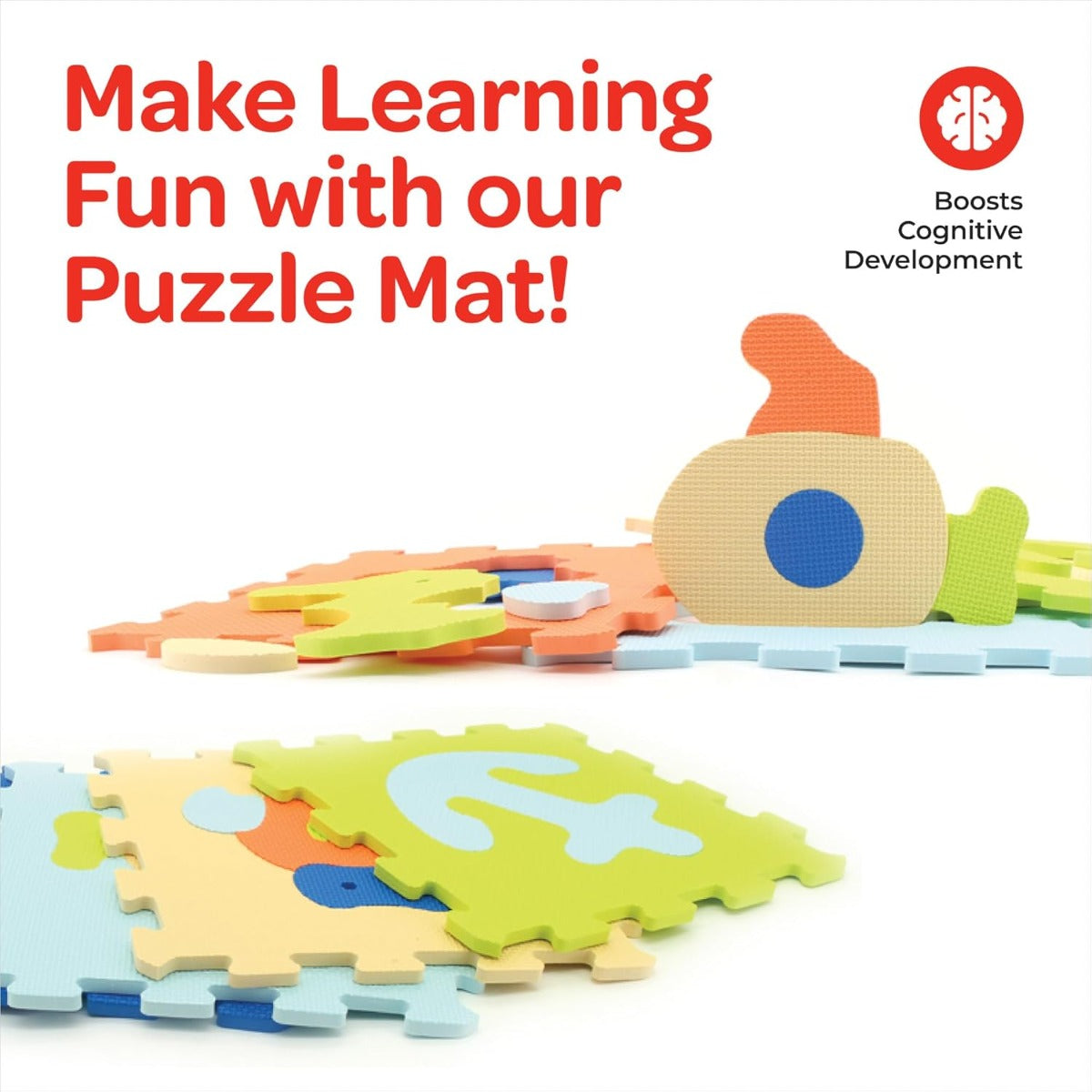 Buy Moon Puzzle Activity Floor Mat Ocean World 9pcs | Yallatoys.com