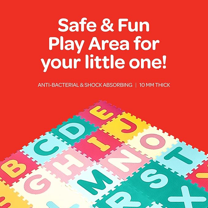 Buy Moon Puzzle Activity Floor Mat Alphabet 26pcs | Yallatoys.com