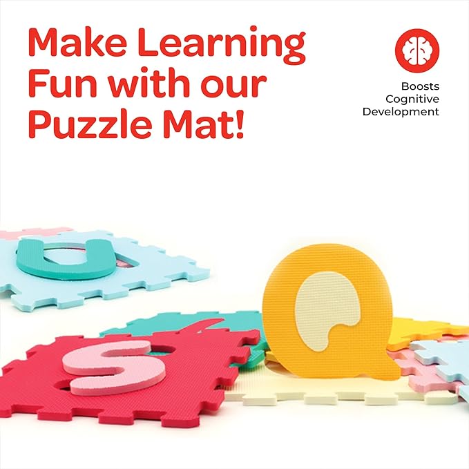 Buy Moon Puzzle Activity Floor Mat Alphabet 26pcs | Yallatoys.com