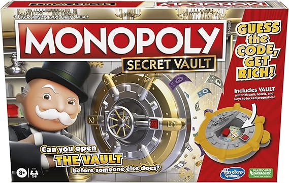 Buy Monopoly Secret Vault Board Game | Yallatoys.com