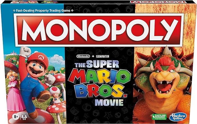 Buy Monopoly The Super Mario Bros Movie Edition Board Game | Yallatoys.com