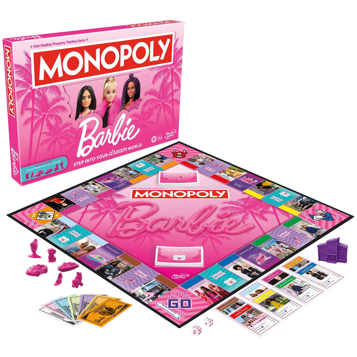Buy Monopoly Barbie Edition Board Game | Yallatoys.com