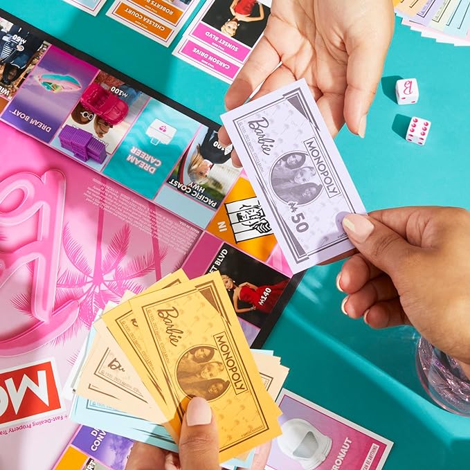 Buy Monopoly Barbie Edition Board Game | Yallatoys.com